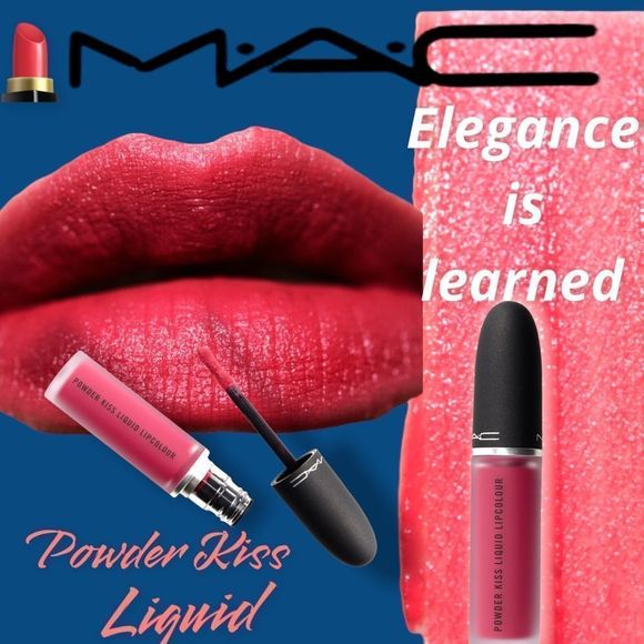 MAC Cosmetics Makeup Mac Elegance Is Learned Powder Kiss Liquid
